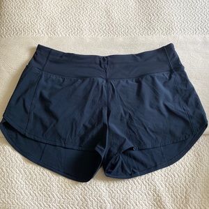 COPY - COPY - COPY - Barely worn Lulu size 10 shorts. Speed short. Navy.
